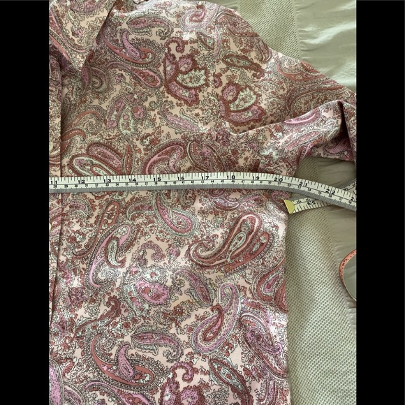 100%cotton Chaps blouse M - Picture 4 of 6